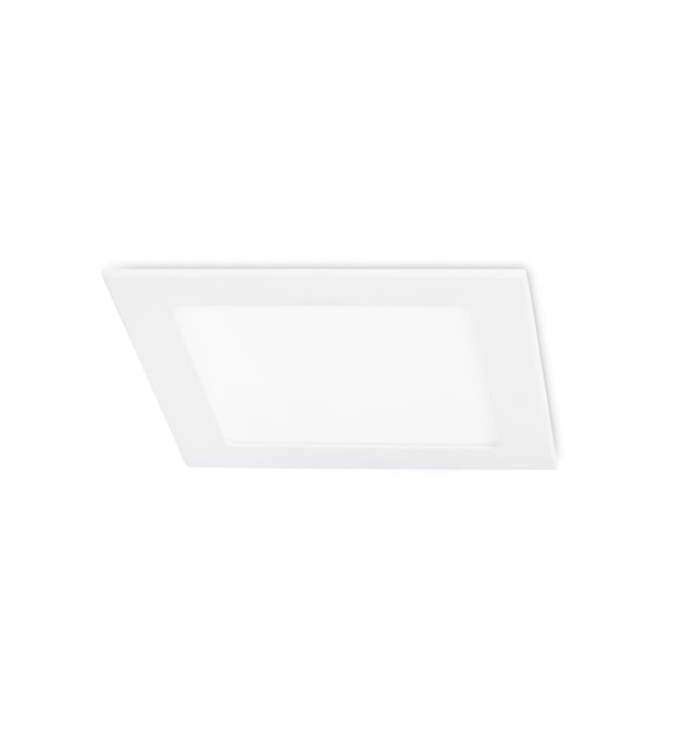 DOWNLIGHT LED EMPOTRAR CUADRADO BLANCO 6W LUZ FRIA