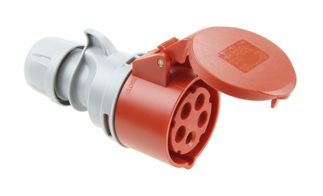 BASE AEREA INDUSTRIAL 3P+T 16A 400V IP44