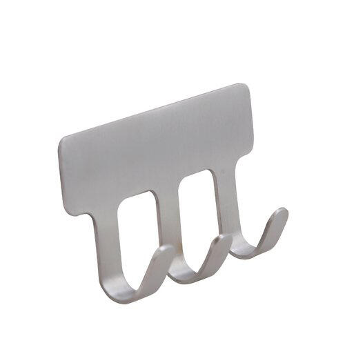 PERCHA 3 GANCHOS DE BAÑO LOFT - 1