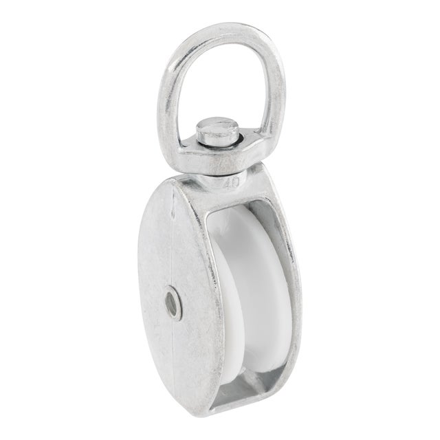 POLEA SIMPLE GIRATORIA GALVANIZADA 99 X 10 MM.