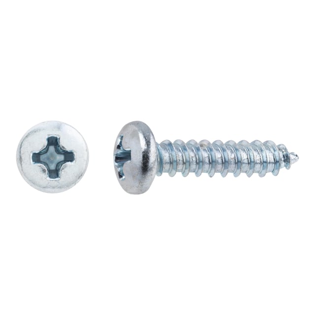 TORNILLOS ROSCA CHAPA PARA METAL CINCADOS 3,5X16MM. 500UDS