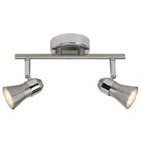 BARRA 2 LUCES LED SANNY CROMO - 1