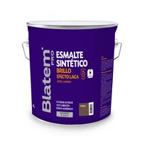 ESMALTE SINTETICO BRILLANTE 4L PARDO - 1