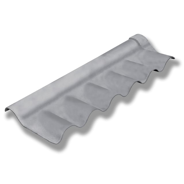 CABALLETE INFERIOR FIBROCEMENTO EURONIT GRIS NATURAL 1,14 M