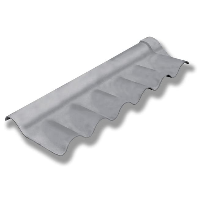 CABALLETE SUPERIOR FIBROCEMENTO EURONIT GRIS NATURAL 1,14 M - 1