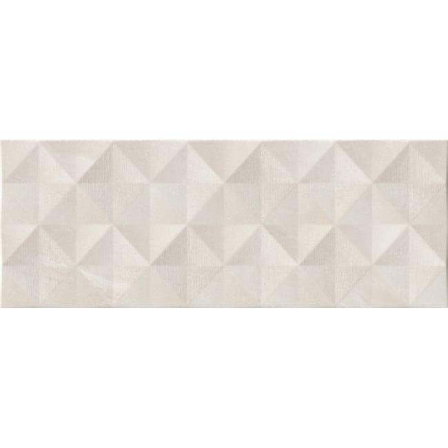 AZULEJO PASTA BLANCA 33.3X90CM STRATUS DECOR IVORY LIGHT - 1
