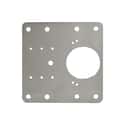 PLACA REPARACION PARA BISAGRA MUEBLE ACERO INOX   - 1