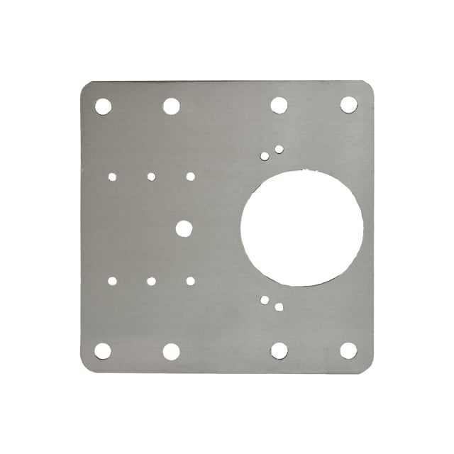 PLACA REPARACION PARA BISAGRA MUEBLE ACERO INOX  