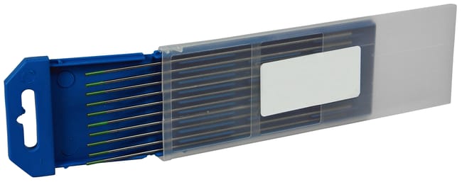 10 ELECTRODOS TUNGSTENO 2.4MM ALUMINIO STAYER - 1
