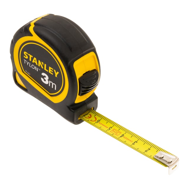 FLEXOMETRO BIMATERIA 3 M X 13 MM TYLON STANLEY