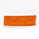 CORDON POLIAMIDA Y POLIESTER TRENZADA CON ALMA 2.5MM. 1 M NARANJA FLÚOR.  ROMBULL - 3