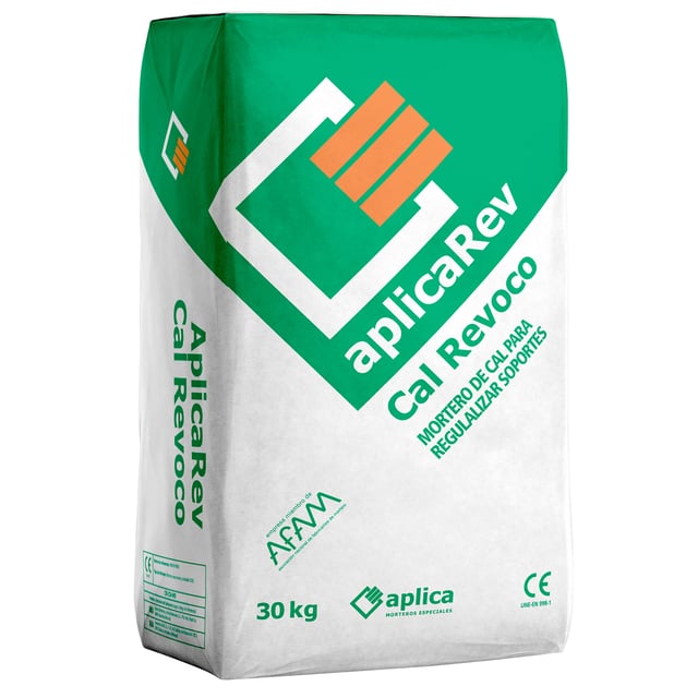 MORTERO CAL DE REVOCO EN CAPA FINA APLICA REV 30 KG BLANCO