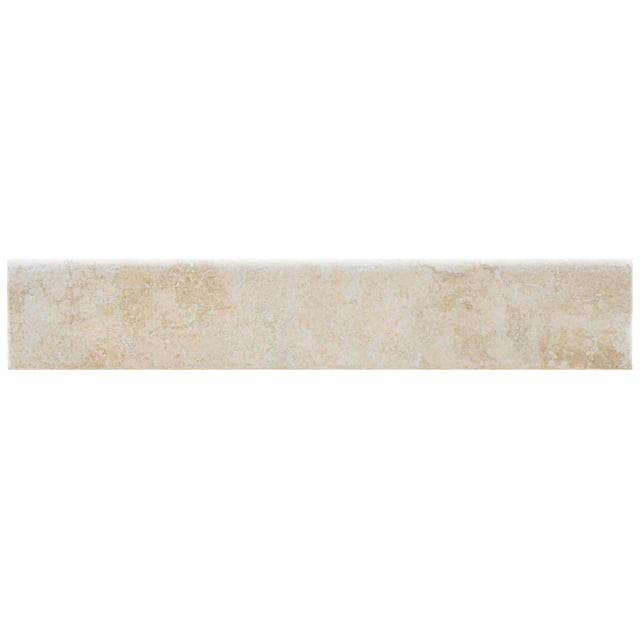 RODAPIE CERAMICO 8X45CM MARMOL MARFIL. PACK 4 UNIDADES.