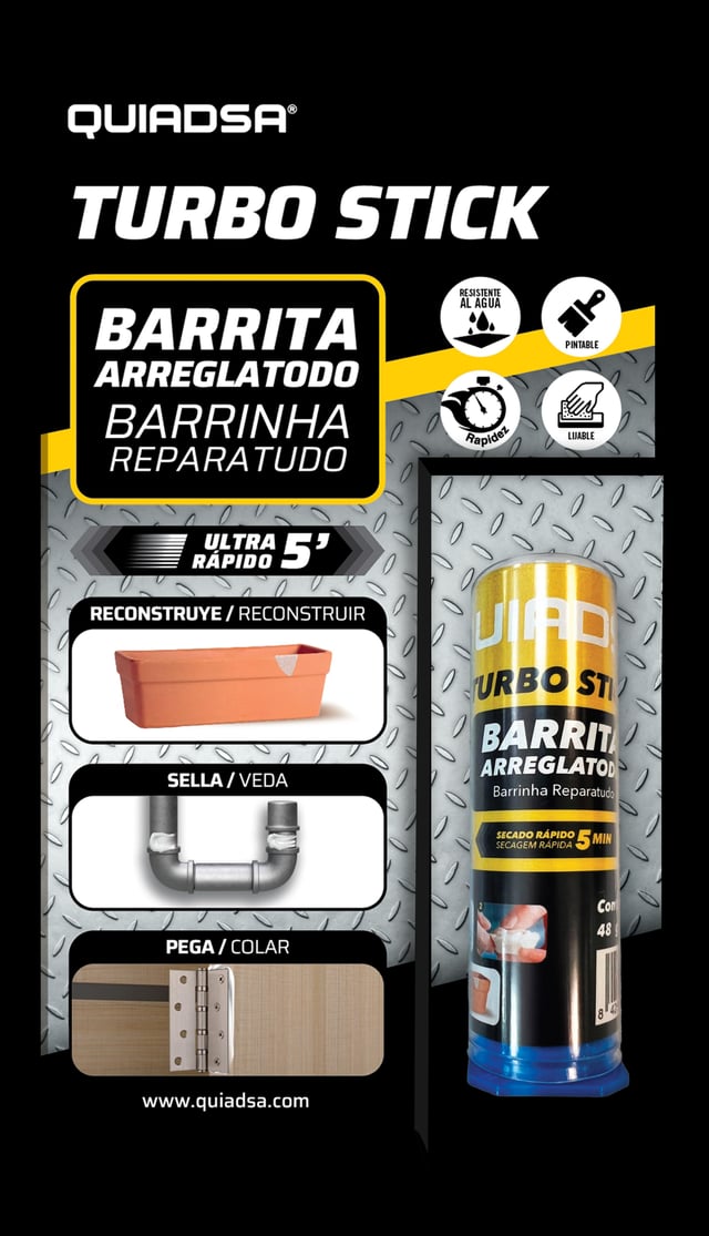 MASILLA  ARREGLA TODO TURBO STICK 48GR
