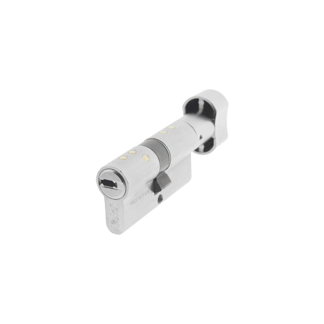 CILINDRO POMO ALTA SEGURIDAD ANTIBUMPING 30X30  MM. PUNTOS NIQUEL HSK YALE