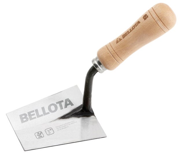 PALETA RECTA 110MM MANGO MADERA BELLOTA 5849