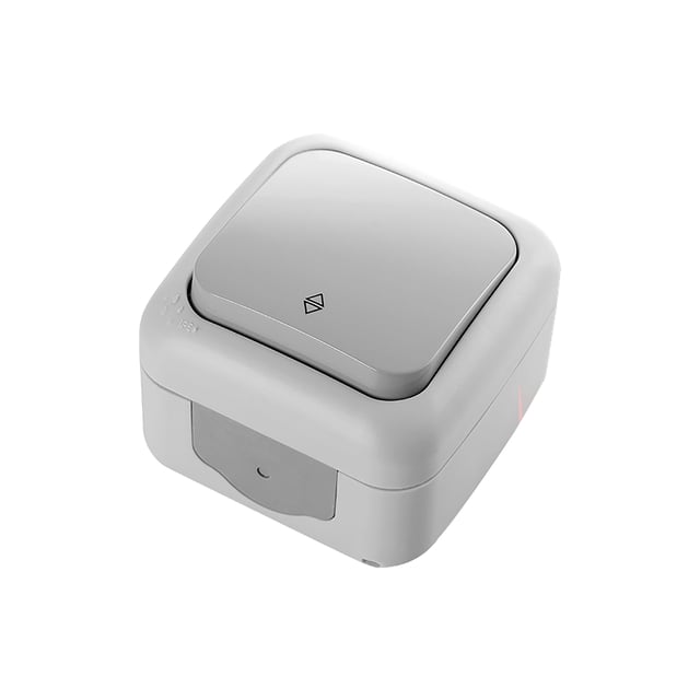 CONMUTADOR SERIE SIEMENS COLOR GRIS IP54