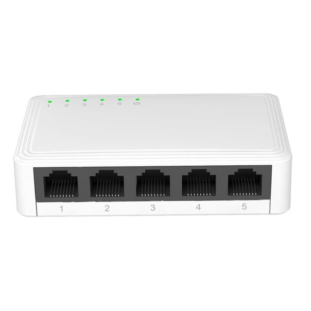SWITCH 5 PUERTOS 10/100/1000MBPS