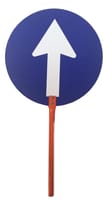 SEÑAL PALETA MANUAL STOP/PASE 1UD - 1