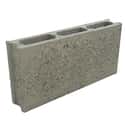 BLOQUE DE HORMIGÓN GRIS 50X25X9 CM - 1