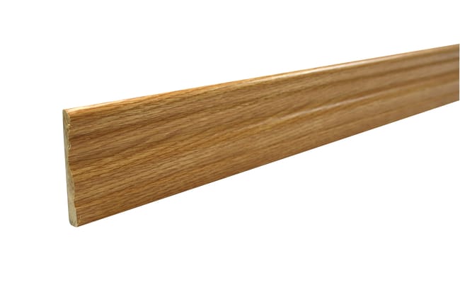 MOLDURA JAMBA MELAMINA ROBLE 2250 X 70 X 10 MM - 1