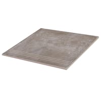 PELDAÑO PORCELÁNICO 32.5X32.5CM LUCENA GRIS MATE - 1