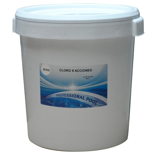 CLORO PASTILLAS 8 ACCIONES 25KG