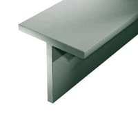 PERFIL EN T ALUMINIO ANODIZADO 20X20X1,3MM 2,6M - 2
