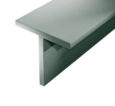 PERFIL EN T ALUMINIO ANODIZADO 20X20X1,3MM 2,6M - 2