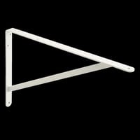 ESCUADRA METALICA PARA BALDA REFORZADA DOLMEN BLANCA 323 X 500  MM - 1