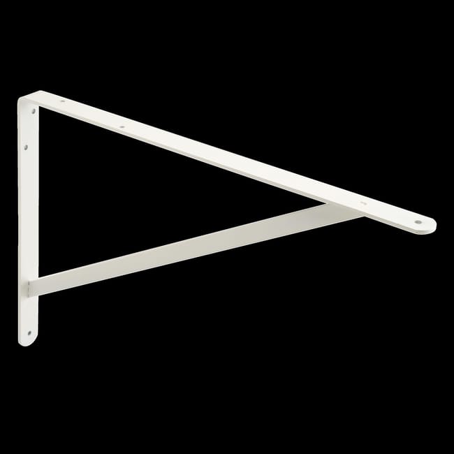 ESCUADRA METALICA PARA BALDA REFORZADA DOLMEN BLANCA 323 X 500  MM - 1