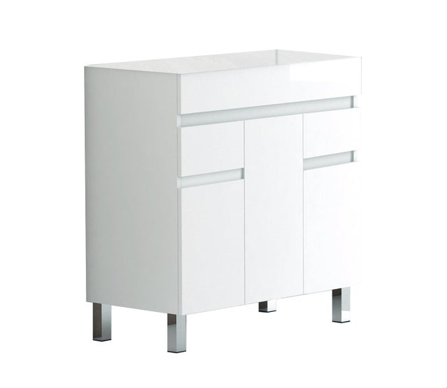 MUEBLE DE BAÑO LONDRES BLANCO 60X45CM 2 PUERTAS Y 1 CAJON