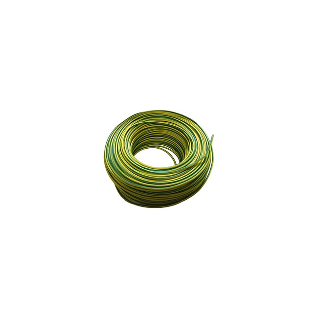 HILO FLEXIBLE LIBRE HALÓGENOS H07Z1-K 2.5mm2  VERDE/AMARILLO 200M - 1