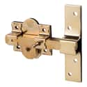 CERROJO PUERTA DE SEGURIDAD ANTIBUMPING EXTERIOR DORADO 5 LLAVES FAC - 1