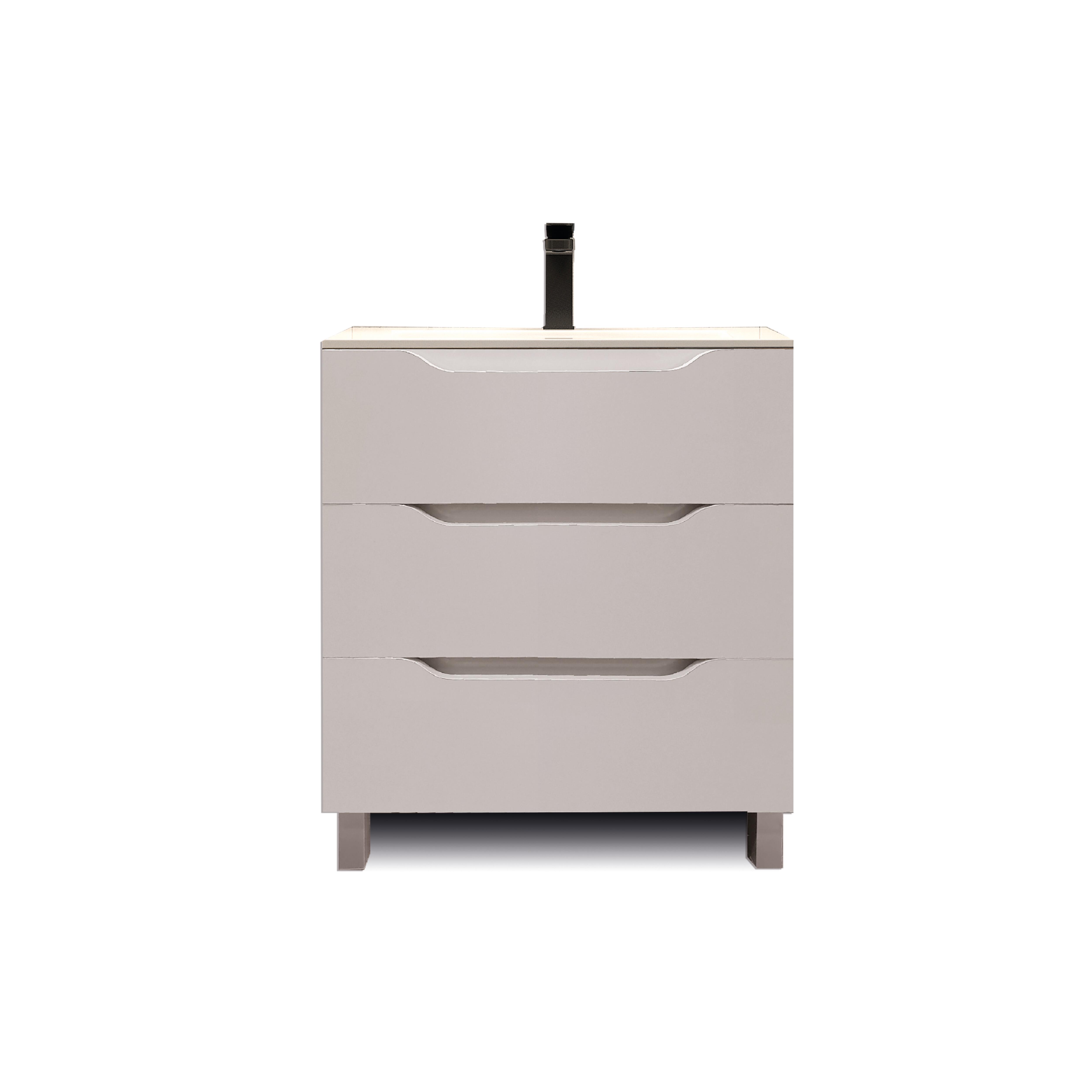 MUEBLE DE BAÑO ATKA BLANCO 60X45CM - 2