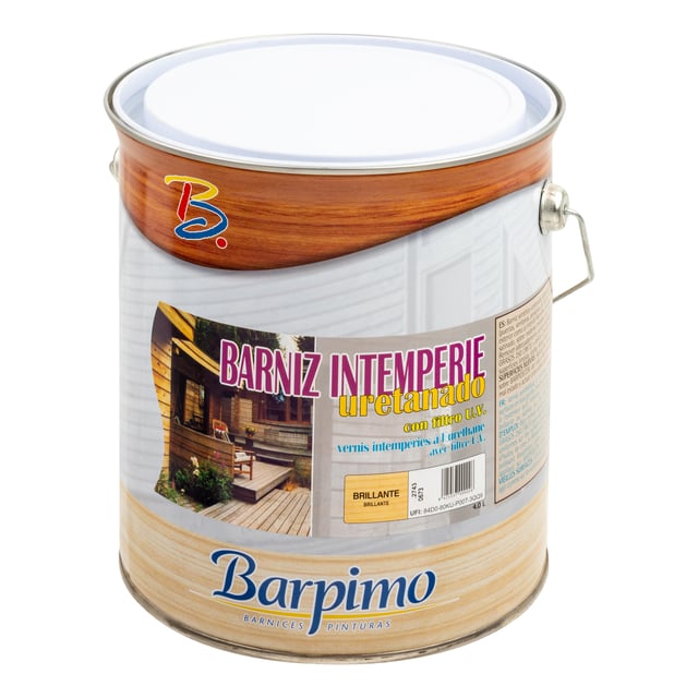 BARNIZ SINTÉTICO BRILLANTE URETANADO 4L INCOLORO