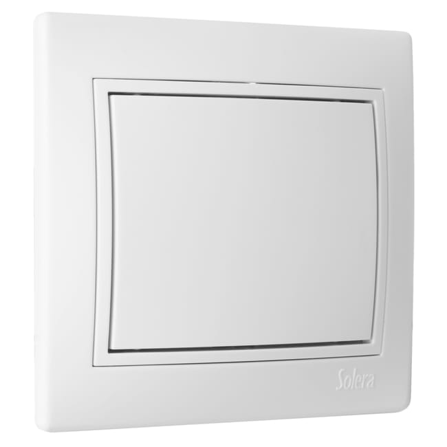 TAPA CIEGA SERIE EUROPA BLANCO - 1