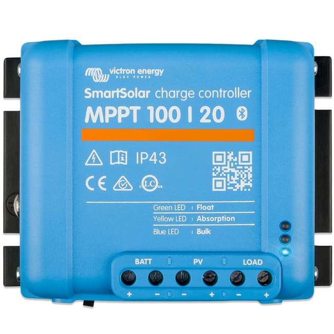 REGULADOR CARGA 12-48V SMARTSOLAR MPPT 100/20 VICTRON - 1