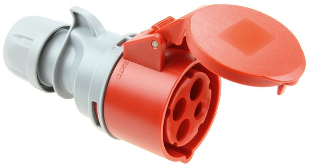 BASE AEREA INDUSTRIAL 3P+T 32A  400V IP44