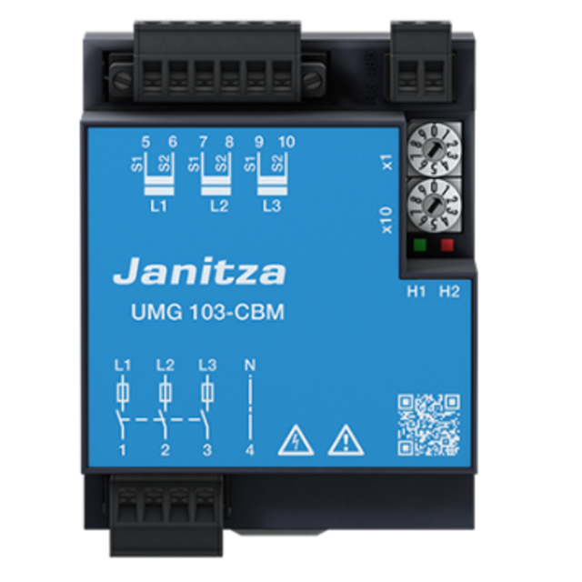 MEDIDOR ENERGÍA JANITZA UMG 103-CBM