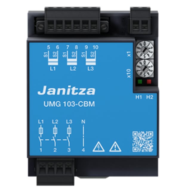 MEDIDOR ENERGÍA JANITZA UMG 103-CBM - 1