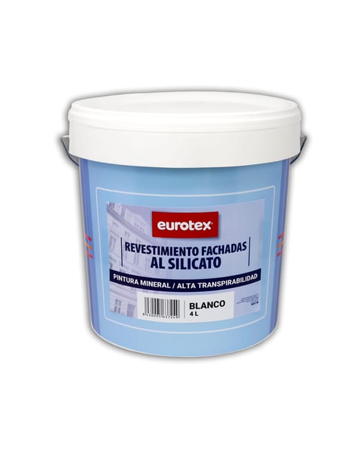 REVESTIMIENTO FACHADA AL SILICATO 4L BLANCO - 1