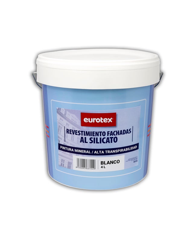 REVESTIMIENTO FACHADA AL SILICATO 4L BLANCO