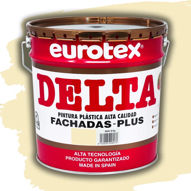 REVESTIMIENTO FACHADAS DELTA PLUS  20KG BEIGE - 1