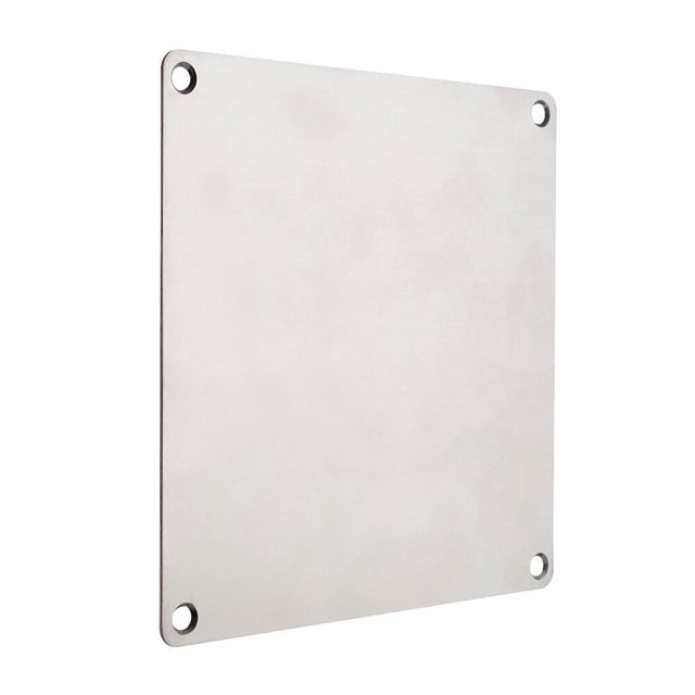 PLACA CIEGA CUADRADA ACERO INOXIDABLE MODELO 8301