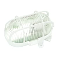 APLIQUE DE PARED EXTERIOR DE SUPERFICIE 60W BLANCO IP44 - 1