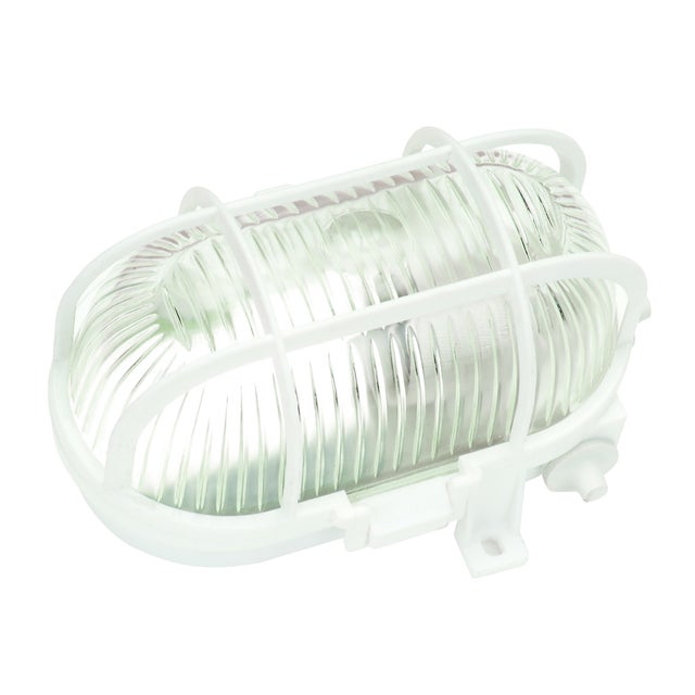 APLIQUE DE PARED EXTERIOR DE SUPERFICIE 60W BLANCO IP44