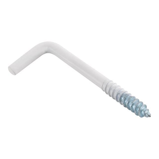 ESCARPIA ACERO PINTADA BLANCA 3.7 X 50  MM. 8 UDS