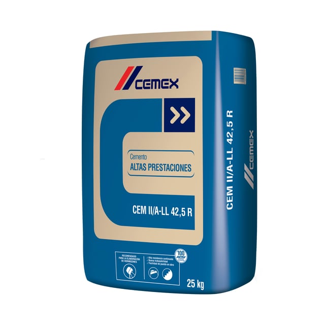 CEMENTO GRIS CEMEX 42,5R 25 KG