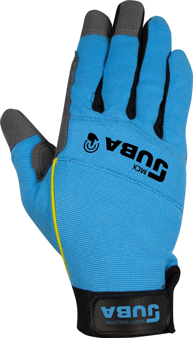 GUANTES DE CUERO SINTÉTICO JUBA H270BL MCX DRIVER T10
